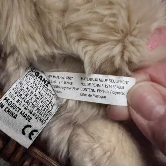 RARE "Collectible" Webkinz Ganz (R) Signature series Timber Wolf / Serial LS181I - Picture 5 of 8